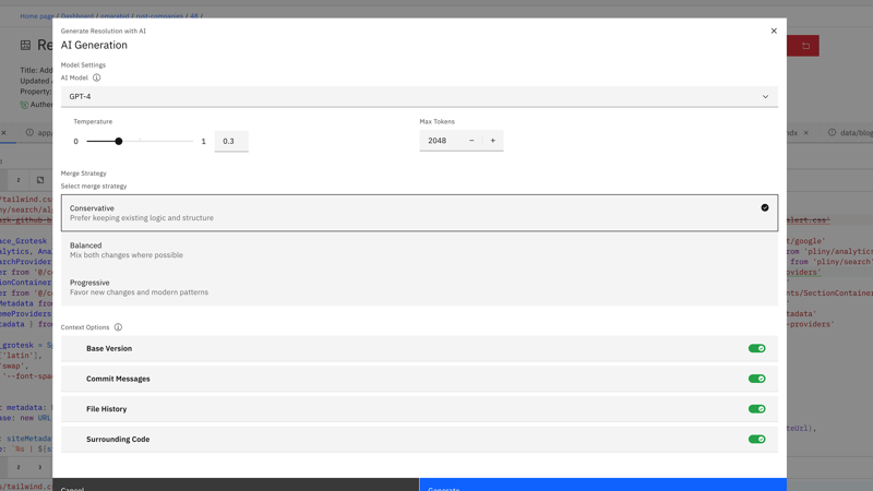 AI-powered conflict resolution
